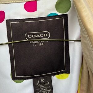 Coach Turnlock Trench Coat